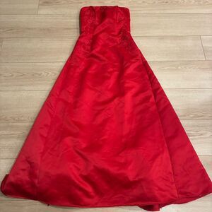 Vintage Y2K Scott McClintock Strapless Embroidered Ball Gown Size 6 *READ